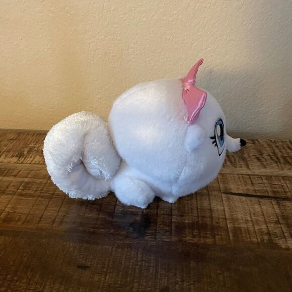 GIDGET The Secret Life of Pets 2 - Plush Stuffed Animal 6” White Cat Pink Bow - Picture 4 of 8